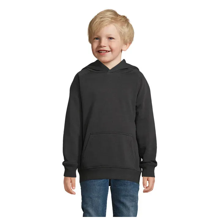 STELLAR KIDS HOODED  SWEAT - S03576 (MOCN#BK)